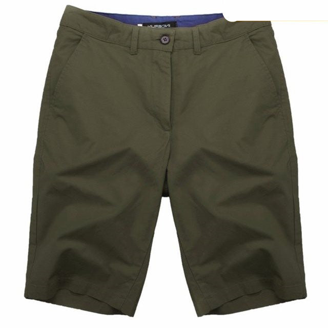 Men's Cotton Knee-Length Shorts