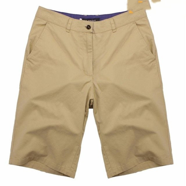 Men's Cotton Knee-Length Shorts